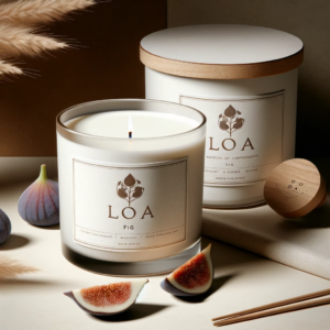 Candle fig scent
